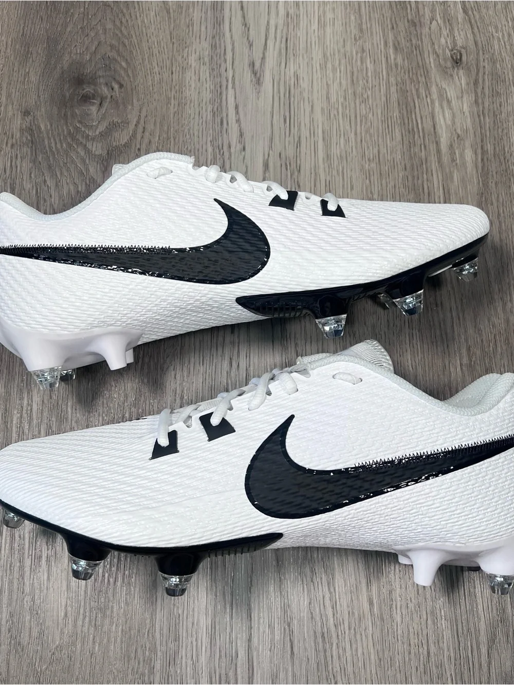 Nike Football Cleats Vapor Edge Speed 360 DT White Men's Size 14 Wide FJ7093-100